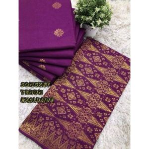 Songket Bunga Tabur Kain Pasang Songket Tabur / Tenun Asli