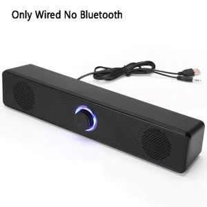 Computer Caixa De Som Wired and Wireless Bluetooth Speaker Music Soundbar Portable Sound Box Bar for PC TV Laptop Desktop Bocina
