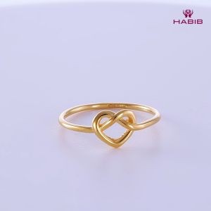 HABIB Oro Italia 916 Yellow Gold Ring GR49780523 (22K Gold)