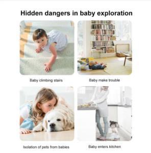 Auto Children Safety Gate Baby Door Bar Fence Stairs Pet Isolating Fence Protect Childrens Safe Many Size 65-160cm