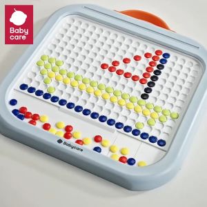 Babycare กระดานวาดภาพปากกาแม่เหล็ก ฝึกการใช้ปากกาสำหรับเด็ก เหมาะสำหรับเด็ก 3ปีขึ้นไป