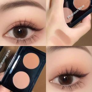 Sweet Sad Tones~ Phantom Bear Black Jasmine Duochrome Eyeshadow Palette Matte Pearl Low Saturation High-End Pure Desire Style