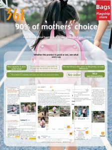 361° | Lightweight & Burden-reduced Backpack for Kids with Large Capacity