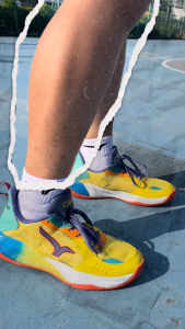 Calci Sepatu Basket Dunker Breeze - Yellow Orange