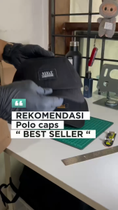 RCKLS.Polo Caps Sun Black | Topi Pria