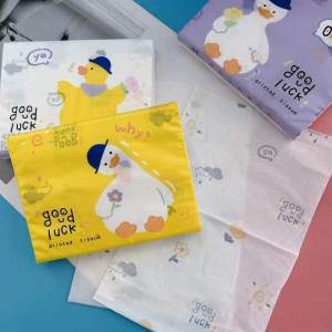 Readystock现货🇲🇾40 sheets 3plys  cartoon printed facial tissue children student teenagers 40抽3层卡通印花木浆纸巾l