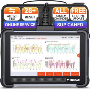 Thinkcar Thinkscan 672 obd2 scanner  28 Resets Lifetime updtae CANFD Car Scan Tools full system 2025 OBD2 Scanner