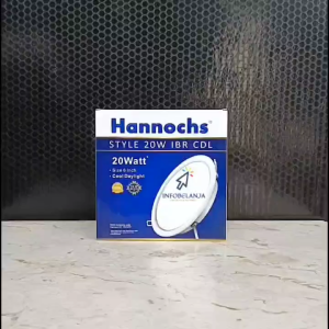 Lampu LED Plafon downlight Hannochs STYLE 20 Watt IBR CDL Cahaya Putih SNI Original