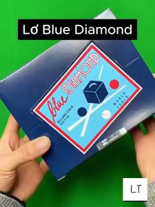 Lơ Bida Cao Cấp Blue Diamond Hộp 2 Viên Lơ Mịn Độ Bám Cao