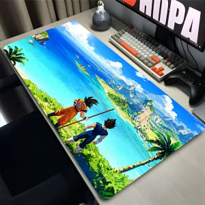 Bandai | Large Mouse Pad DBZ Japanese anime Extended Mousepad Non Slip Gamer Desk Mat Dragon Ball Gaming Mouse Mat Smooth Surface Carpet
