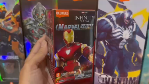 Mô Hình Blind Box Blokees Marvel GV01 - Super Alliance EM01 - Full Khớp Cử Động