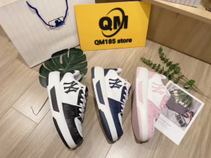 Giày Sneaker MLB Chunky Liner Denim Monogram NY Yankees