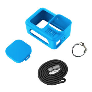 Ốp Bảo Vệ Silicon Cho GoPro Hero 13 Black Chống Xước Kèm Nắp Ống Kính Phụ Kiện Máy Ảnh Chống Nước