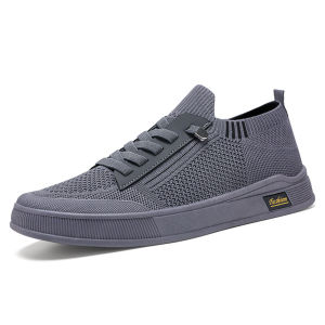 JIFANPAUL | Solid Color Breathable Mens Canvas Shoes