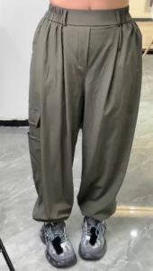 Ladys pants pants work attire foot pants handsome chic cool style loose high waist comfortable commute everything selua