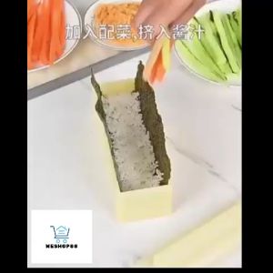 WESHOP 88 Sushi Making Molder Rice Ball Cake Roll Kit Press Maker Mold Tool Japanese Kitchen Sushi Molder Tool