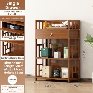 TUOJUE | Tea Storage and Display Cabinet Non-wood