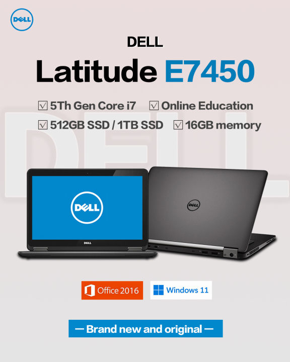Dell Laptop】Latitude E7450/5Th Gen processor/Dual Core Four - Main Image
