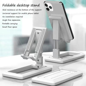 Foldable Desktop Phone Holder Stand Mobile Phone Support Adjustable Angle Height Cell Phone Stand Universal For All Smart Phones
