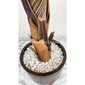 Pohon Artificial Tanaman Imitasi Palem Latex T200 Pot Elegant Keramik Dekorasi Ruangan Aesthetic
