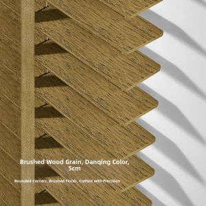 KAMUANG | Antique Style Wooden Blinds Light Block