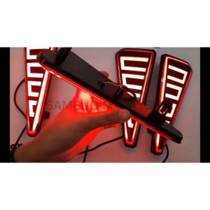 TOYOTA VOXY NOAH 80 2016-2019 DRAGON REAR BUMPER LAMPU LAMP REFLECTOR BRAKE LIGHT LED RUNNING SIGNAL