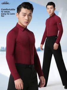 DANBAOLUO | Mens Latin Dance Competition Shirt