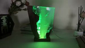 Seabed Exploration Organism Resin Table Light 2 Divers Resin Table Light Deep Sea Diver Night Light Bedroom Office Desk Decor