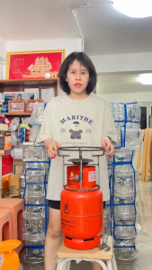 หัวเตาแก๊ส ชุดโครงแก๊สปิกนิก อะไหล่แก๊ส หัวบัวแก๊ส ขนาด 10 นิ้ว