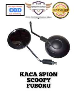 KACA SPION HONDA SCOOPY MERK FUBORU KUALITAS TERJAMIN HARGA TERMURAH