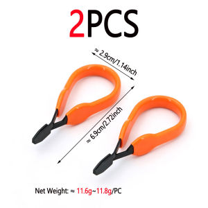 Bimoo 1/2PCSHigh Carbon Steel Hackle Pliers Fly Tying Tool Feather Material Hackle Clamp For Tying Dry Wet Nymph Streamer Flies
