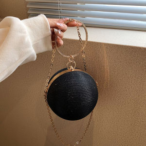 Túi Xách Nữ Thời Trang Mini Thiết Kế Độc Đáo Túi Xách Đeo Vai Chéo Thời Trang Túi Xách Mềm Acrylic Khóa Kéo Màu Trơn