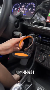 Car Air Vent Water Cup Bottle Drink Holder Foldable Adjustable Anti Slip Shake Kereta