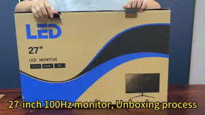JEAANSP 22 24 25 27 inch Gaming Monitor 100HZ 75HZ IPS Framless Flat FHD Monitor 3ms Computer Office PC Monitor