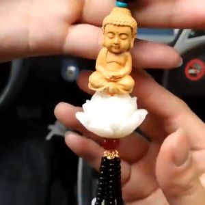 Dây Tượng Phật Như Lai Và Hoa Sen Treo Xe Ô Tô