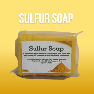 Sulfur Remolded Soap 135grams