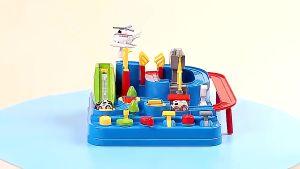 Car Adventure Track Toys Racing Rail Car Model Educational Toys Playset Kids Toy Mainan Kereta Pengembaraan