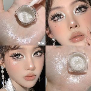 Faiccia Sparkling Single Color Gel Eyeshadow Long-lasting No Smudging Face Dancing Stars Beauty Makeup Decoration