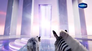 Vaseline วาสลีน เฮลธี ไบรท์ กลูต้า-ไฮยา เซรั่ม โลชั่น สีชมพู 300 มล.