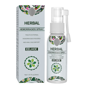 Hailicare Hemorrhoid Treatment Spray Hemorrhoid Cream Relieves Hemorrhoid Pain Itching Discomfort Redness No Stimulation 30ml