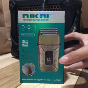 NIKAI N-6867 Electric Shaver Pria / Alat Cukur Elektrik Kumis / Jenggot / Rambut / Tubuh