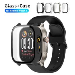 Vỏ Bảo Vệ Realme Watch 5 Với Vỏ PC Bằng Kính Cường Lực Bảo Vệ Màn Hình Toàn Diện Cho Phụ Kiện Thông Minh Dành Cho Người Lớn
