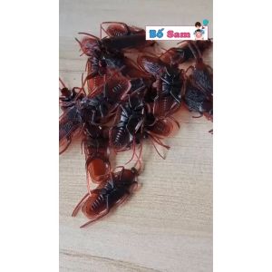 Set 10 Côn trùng đồ chơi giả Gián - Rết - bọ cạp - tắc kè- rắn đồ chơi khăm Shop Bố sam