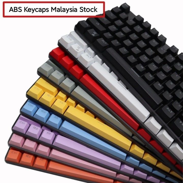 Ready stock Double shot ABS Keycaps 108/104/87/61 support Backlit OEM ...