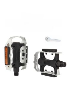 Wellgo C25 Mountain Road Bicycle Pedal Half Aluminum Fixed Gear Bicycle Foot Pedal Taiwan Made Quick Release Ball Bearing