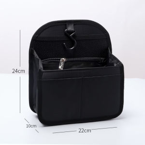 New Fashionable Bear Home Brand Pure Color Interior Backpack Divider Bookbag Storage Organizer Double Shoulder Bag Inner Bag