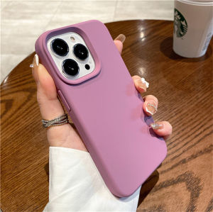 For iPhone 14 13 15 Pro Max Case Luxury Liquid Silicone Phone Case for iPhone 11 12 Pro Max XS XR 7 8 14 15 Plus Protection Case