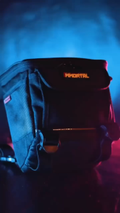 Immortal Navigator Bag V3 With Immortal Sticker with Adjustable Strap & Rain Cover | Water Repellant Fabric
