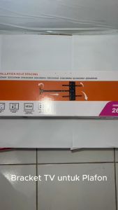Bracket TV Gantung Dinding Ceiling Plafon 26" - 60" 32"-70" Inch Tilt Swivel