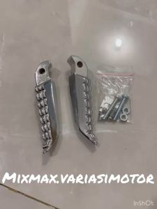 Pijakan Kaki Motor Chrome Silver: Aksesori Motor Berkualitas